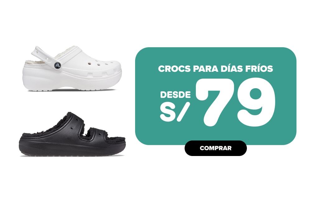 crocs dias frios